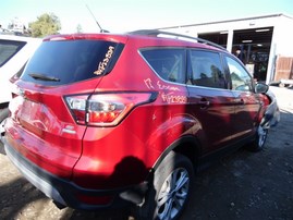 2017 Ford Escape SE Burgundy 1.5L Turbo AT 2WD #F23539